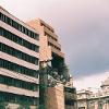 Belgrade, Serbia. Ministry of Defence. analog: Cosina C1s.