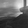 Buzludzha, Bulgaria. House-Monument of the Bulgarian Communist Party. analog: Cosina C1s.
