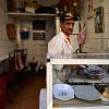 little-fish man, marrakech. nikon d3100.